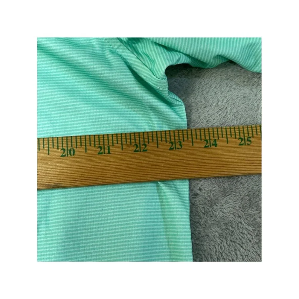 NWT Pebble Beach Men's L Mint Green Dry-Luxe Performance Polo